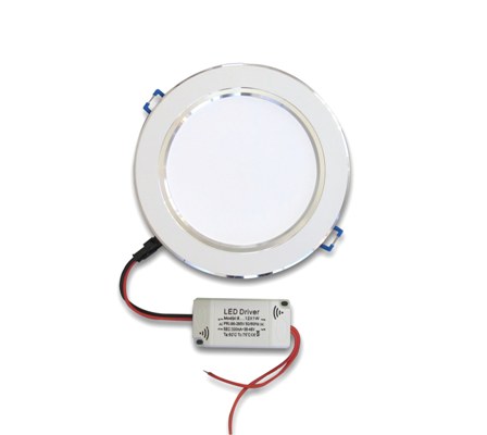 9W Кръгъл LED Панел за Вграждане New Style 3000К Топло Бяла Светлина - Затвори